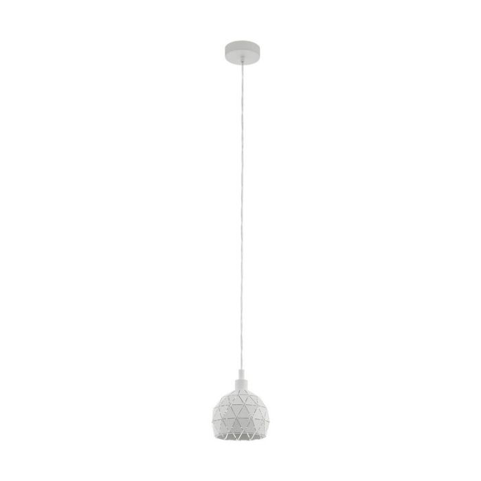 Suspension blanche en acier, Silva