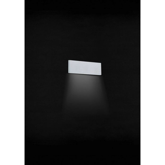 Applique murale nickel en aluminium, Rick, 4W, 3000K LED