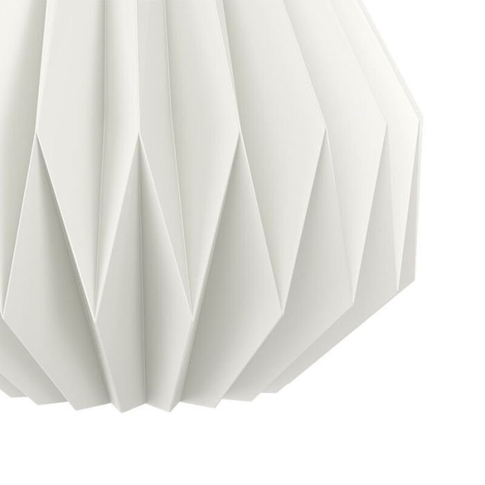 Suspension en papier blanche, Leco