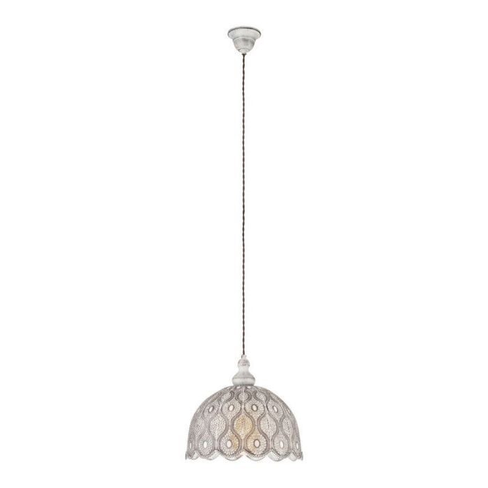 Suspension blanche en acier, Abdelrahman