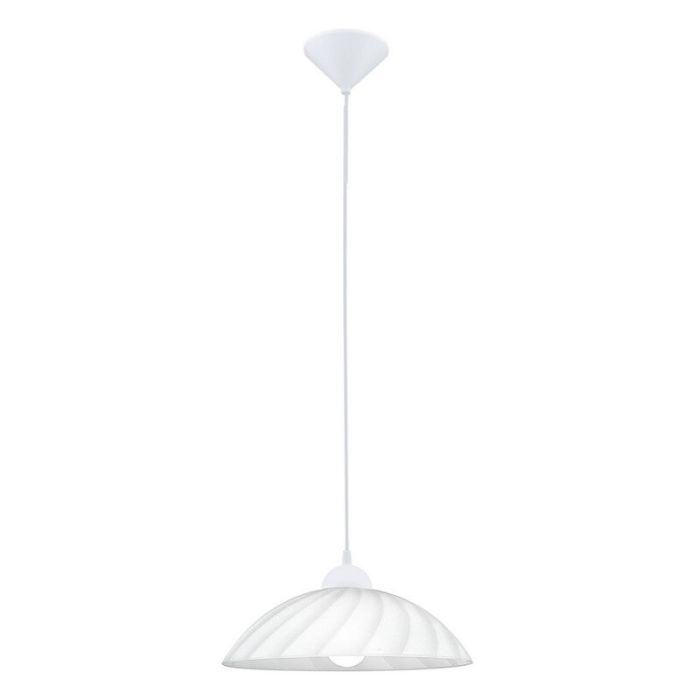 Suspension blanche en verre, Kaj