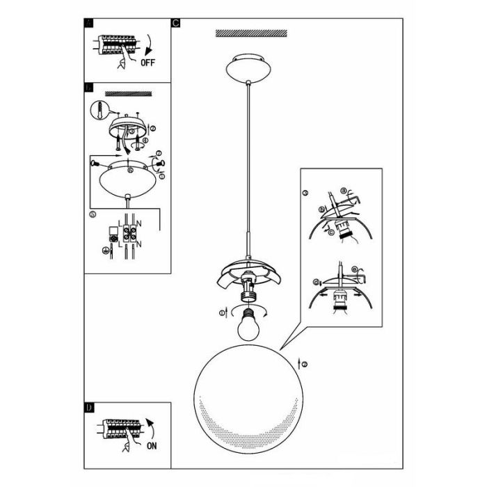 Suspension nickel en verre, Dave