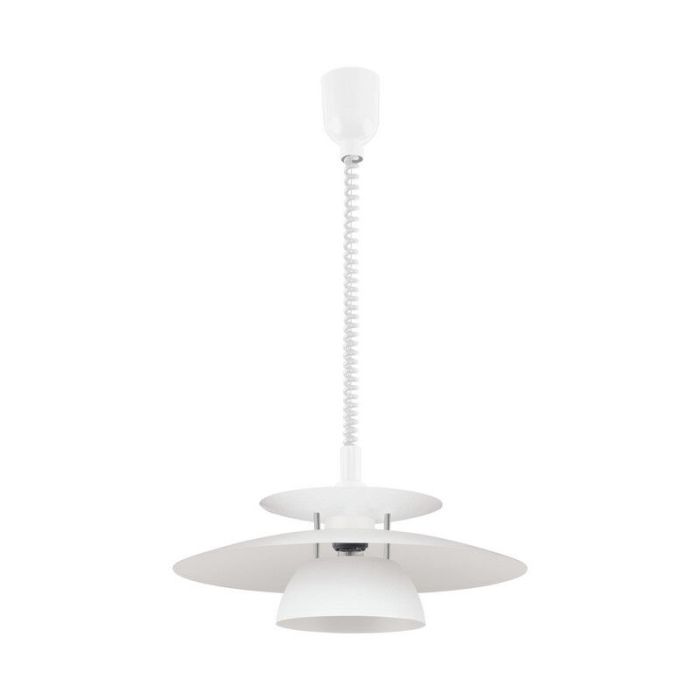 Suspension blanche en acier, Lariana