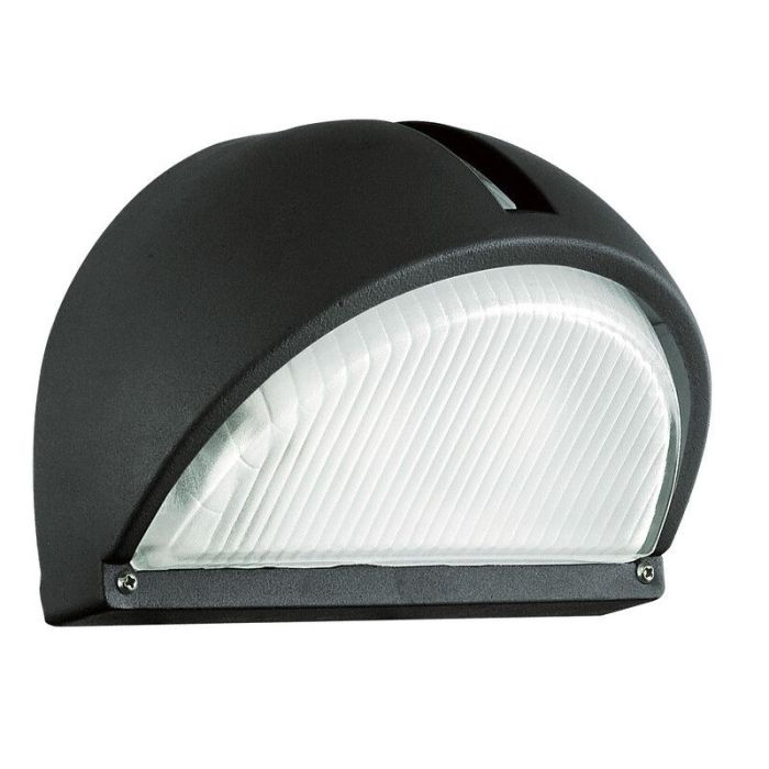 Luminaire extérieur noir en aluminium, Gemma, IP44