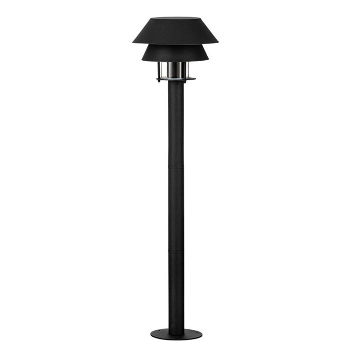 Luminaire extérieur noir en acier, Cindy, IP65