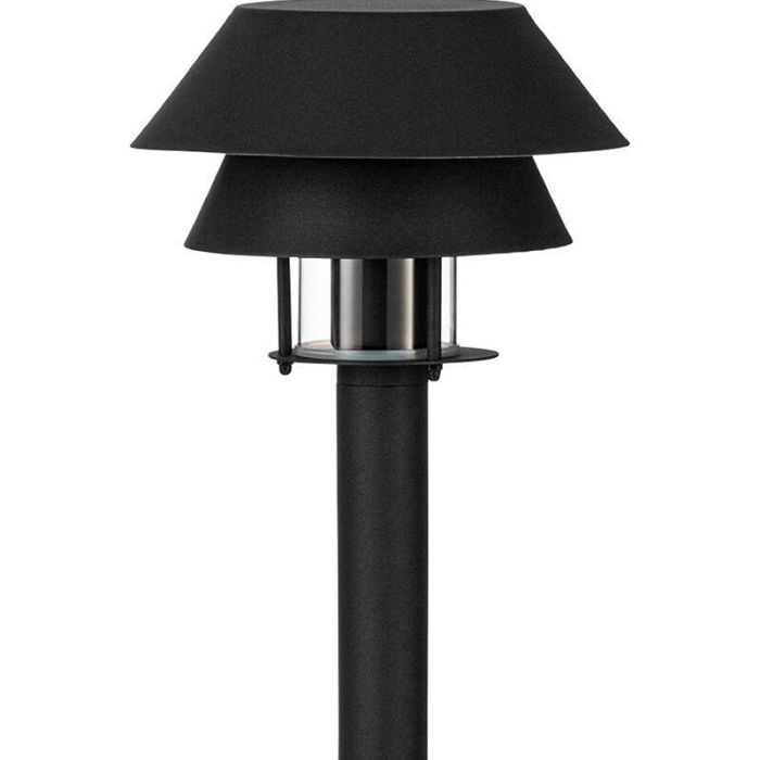 Luminaire extérieur noir en acier, Cindy, IP65