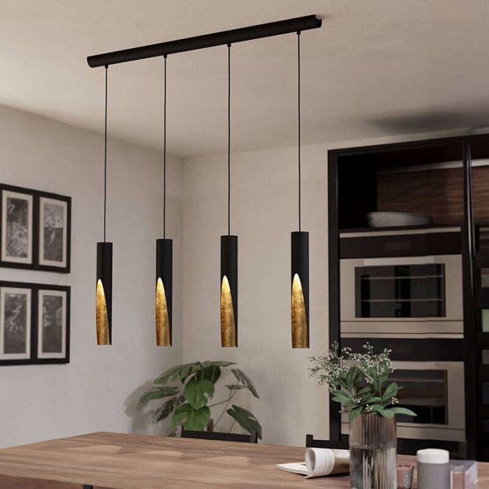 Suspension dorée en aluminium, Aloysius