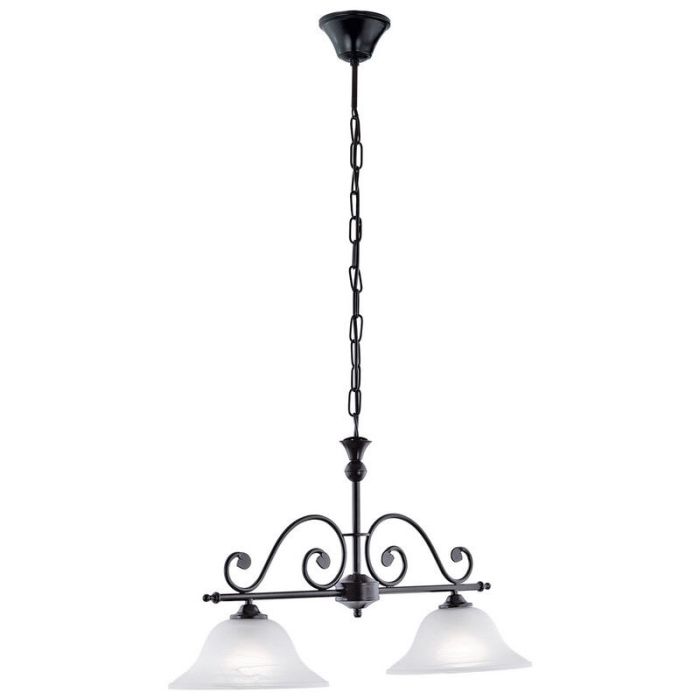 Suspension blanche en verre, Tesse