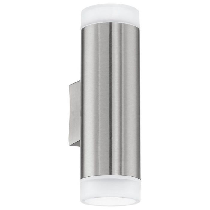 Applique up and down argentée en plastique, Marlies, IP44