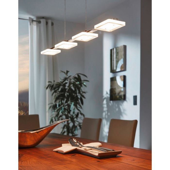 Suspension chromée en plastique, Pace, 5W, 3000K LED