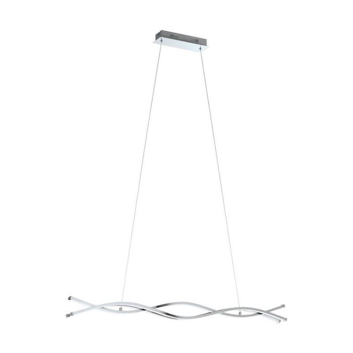 Suspension chromée en aluminium, Arantxa, 13W, 3000K LED