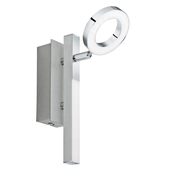Spot plafond chromé en aluminium, Madelinde, 3W, 3000K LED