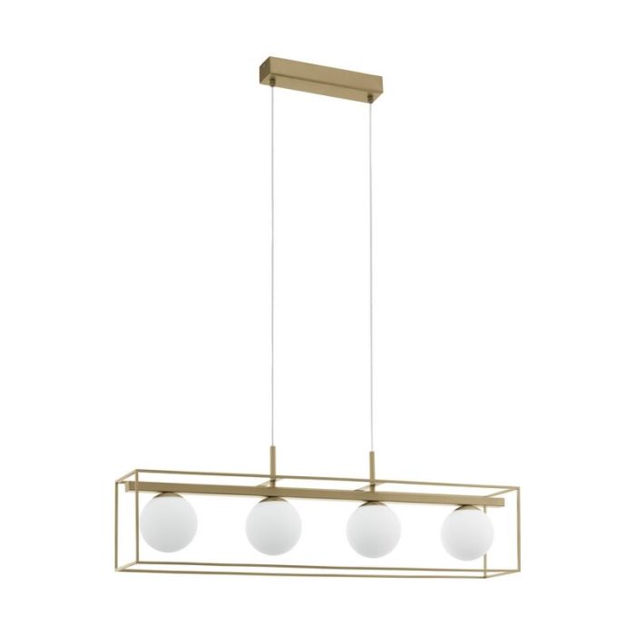 Suspension beige en acier, Yorick