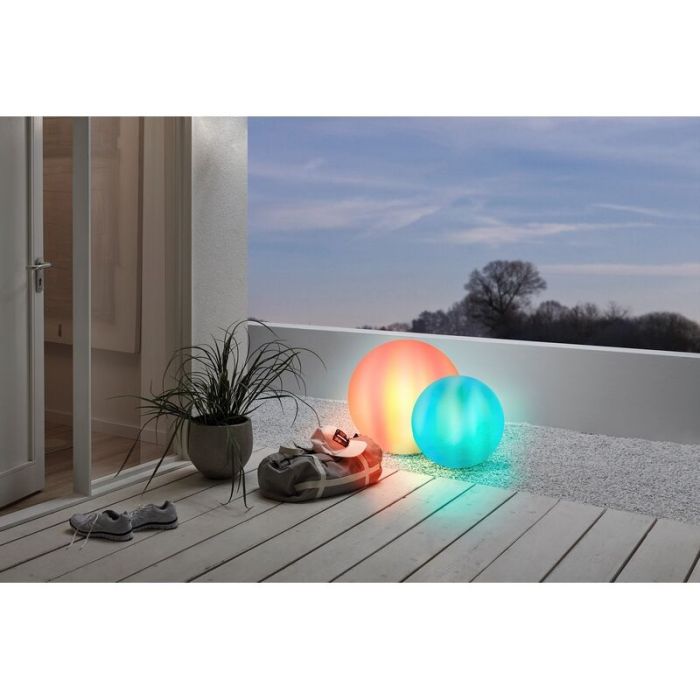Luminaire extérieur blanc en plastique, Jovana, IP65