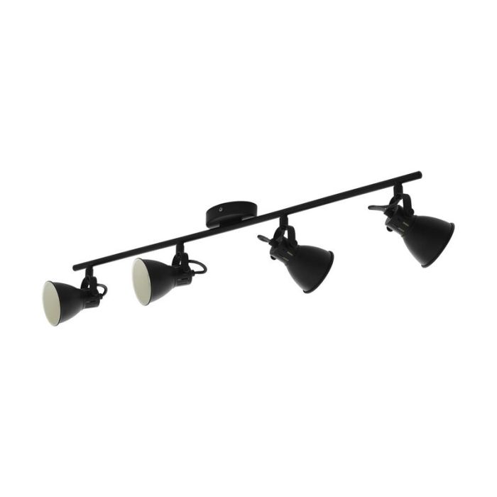 Spot plafond noir en acier, Tinke