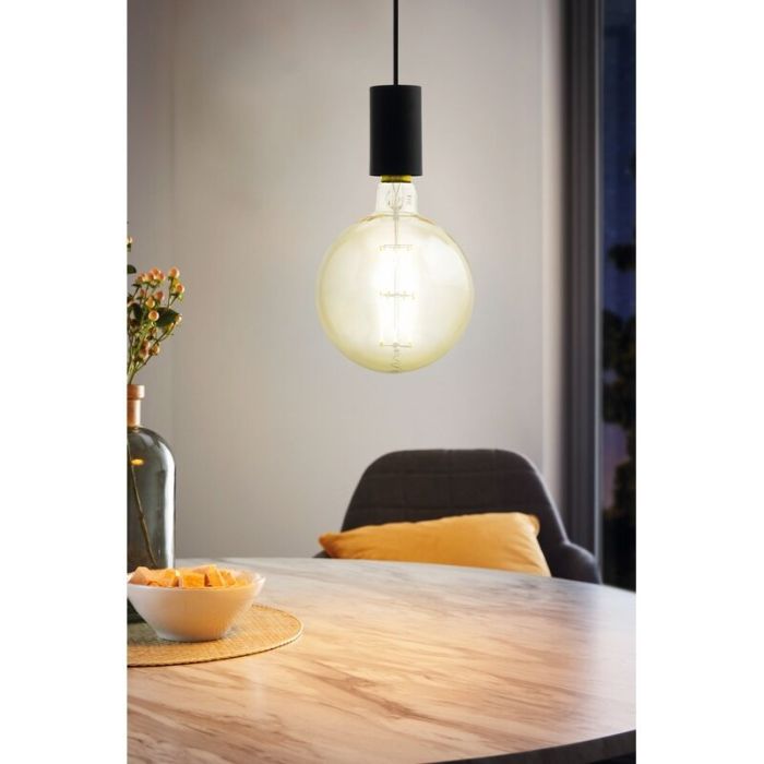 Suspension noire en acier, Samed