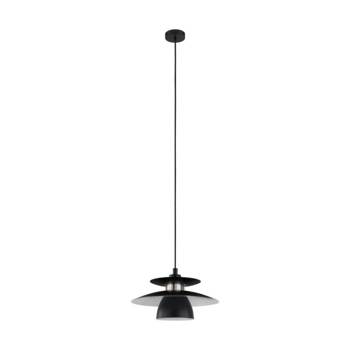 Suspension noire en acier, Lariana
