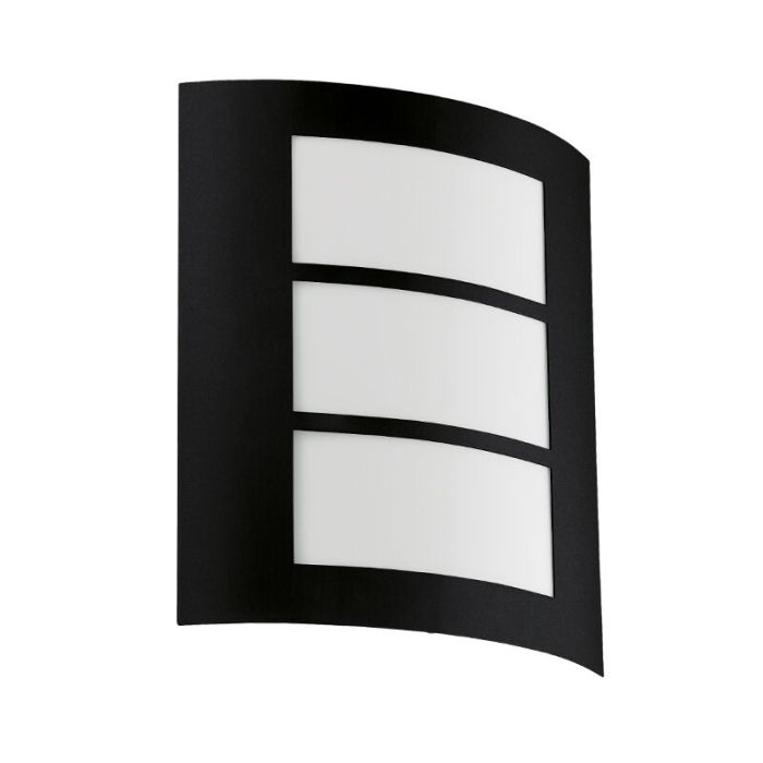 Luminaire extérieur noir en acier, Aartje, IP44