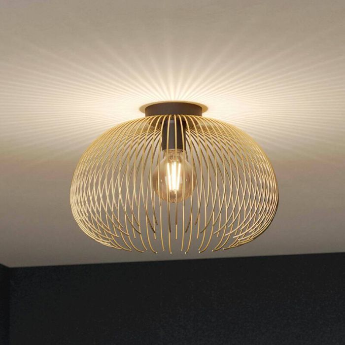 Plafonnier doré en aluminium, Keimpe