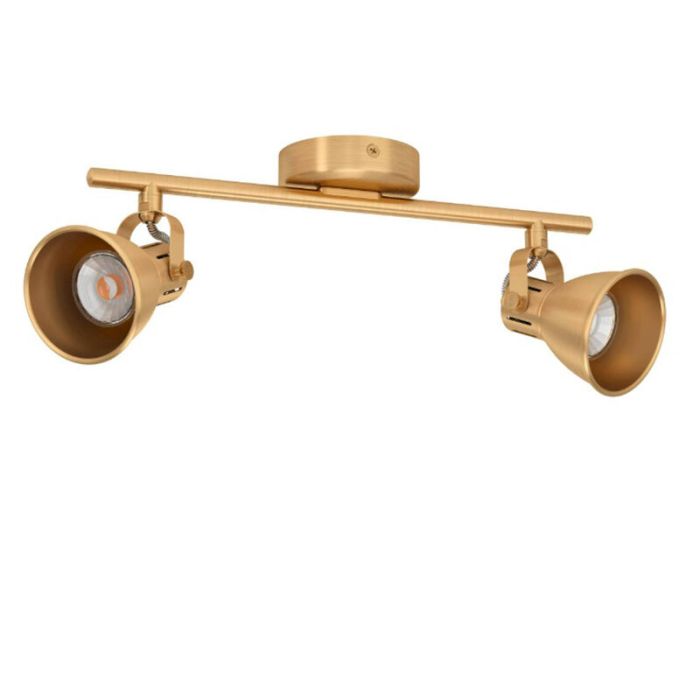 Spot plafond doré en aluminium, Tinke