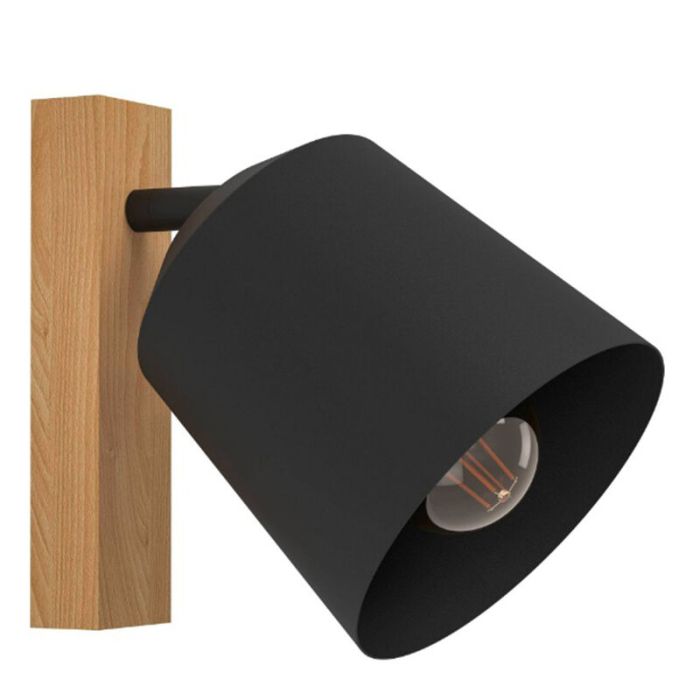 Spot plafond en bois marron, Teddy