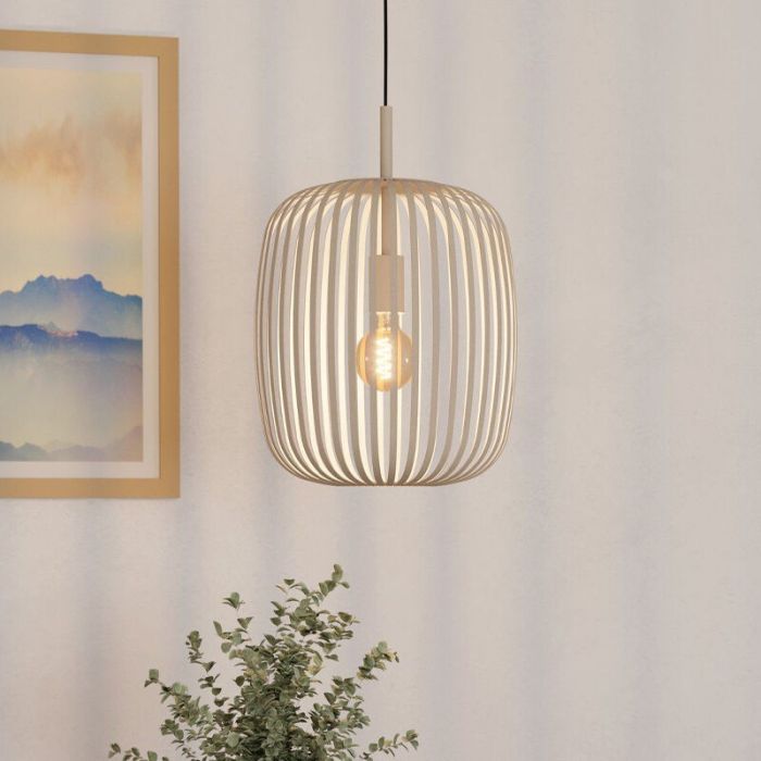 Suspension beige en aluminium, Pietro