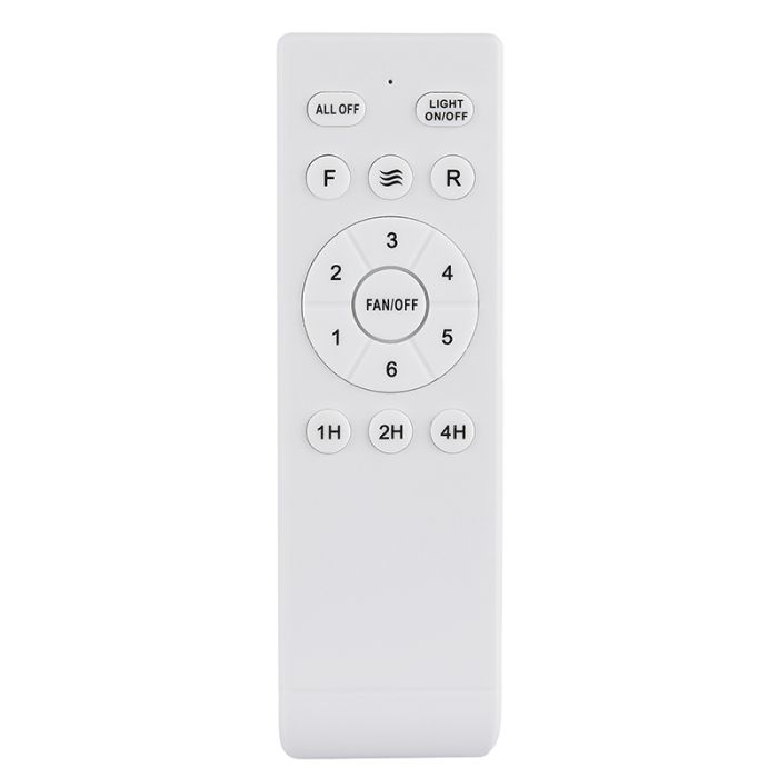 Ventilateur de plafond marron en métal, Naduah, 22W, white switch LED, avec télécommande