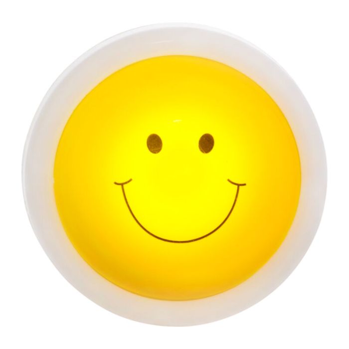Veilleuse pour enfants jaune en plastique, Ather, 1W, 6500K LED