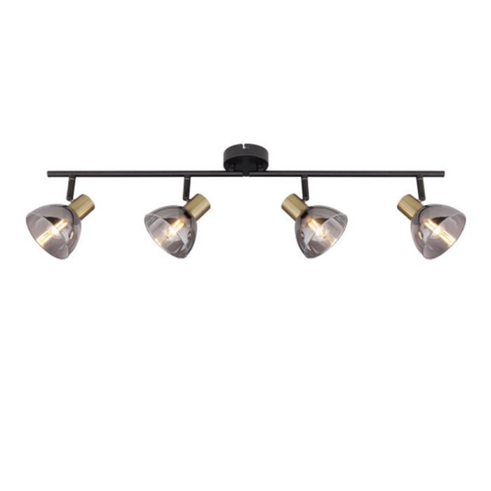 Spot plafond doré en verre, Arthur