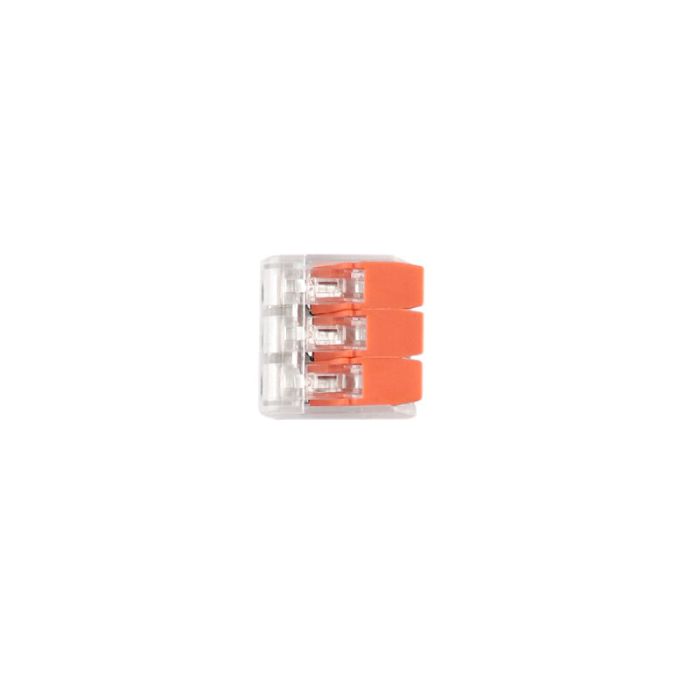 Pince à souder 3 trous 4mm, refermable, emballé par 10