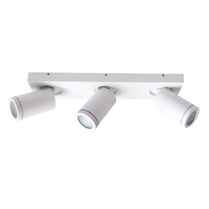 Spot plafond blanc moderne, Kenan, IP44