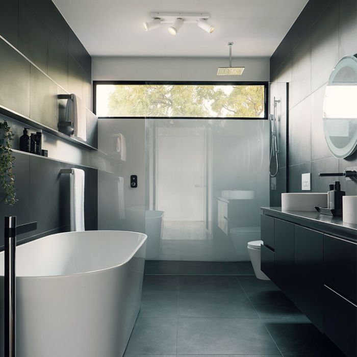 Spot plafond blanc moderne, Kenan, IP44