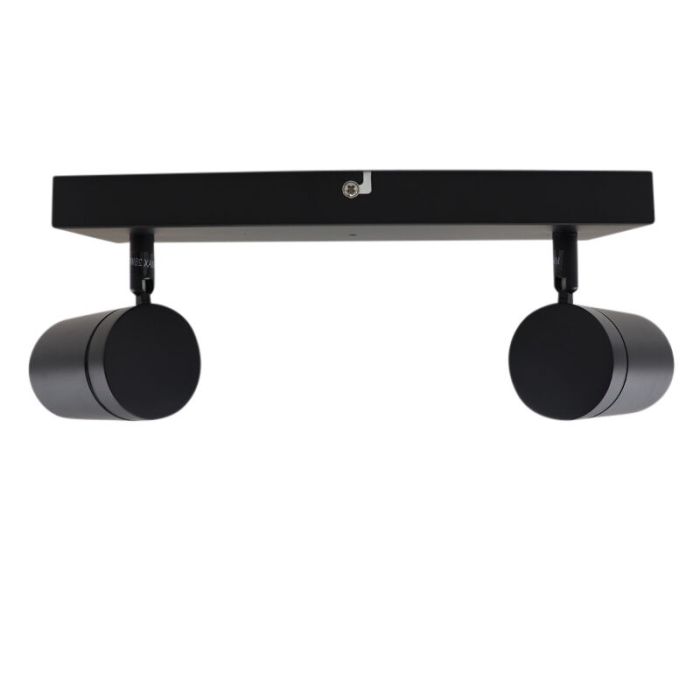 Spot plafond noir moderne, Ciara, IP44