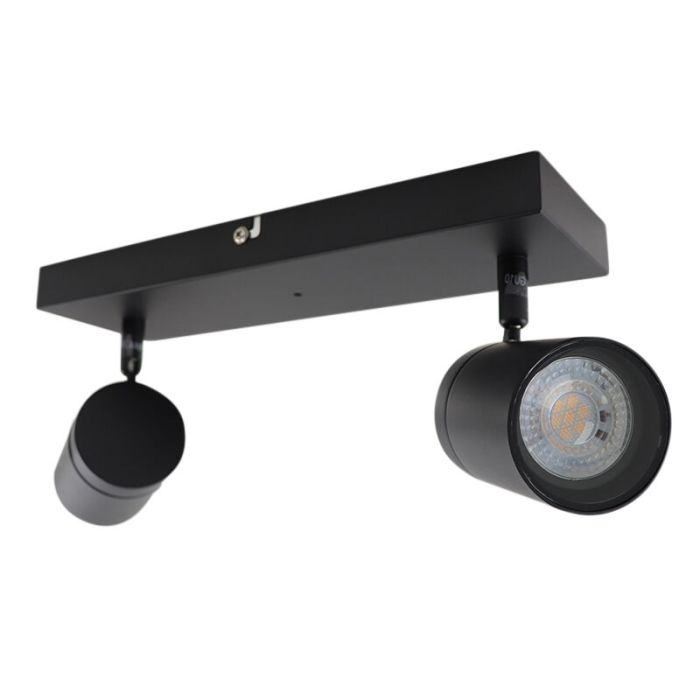 Spot plafond noir moderne, Ciara, IP44
