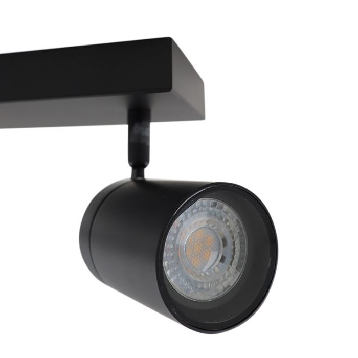 Spot plafond noir moderne, Ciara, IP44