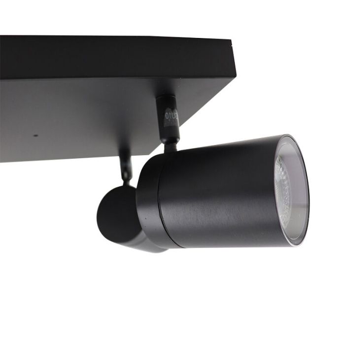 Spot plafond noir moderne, Ciara, IP44