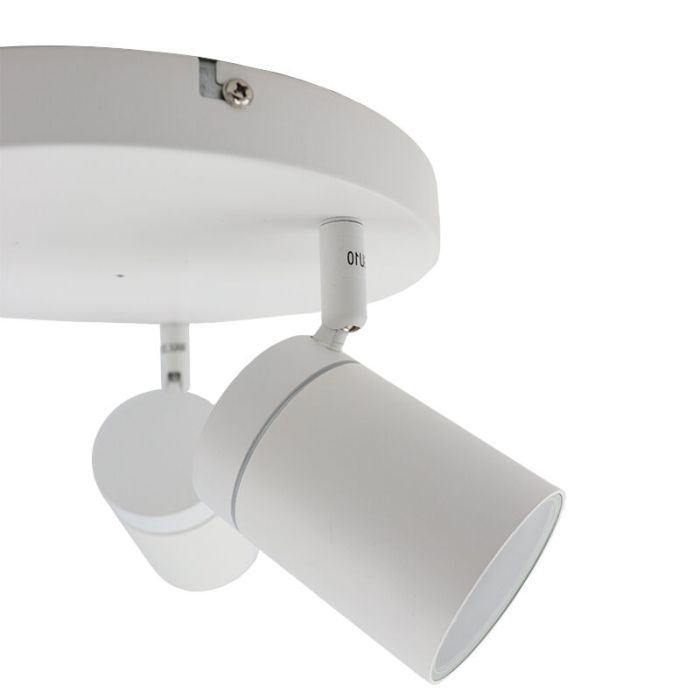 Spot plafond blanc moderne, Ciara, IP44