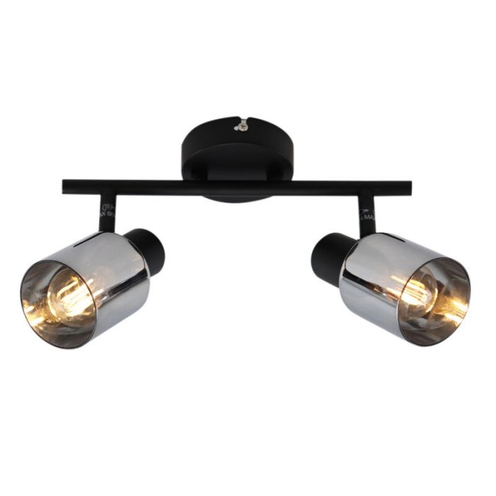 Spot plafond noir design, Crystal