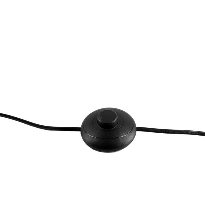 Lampadaire gris design, Skip, avec interrupteur