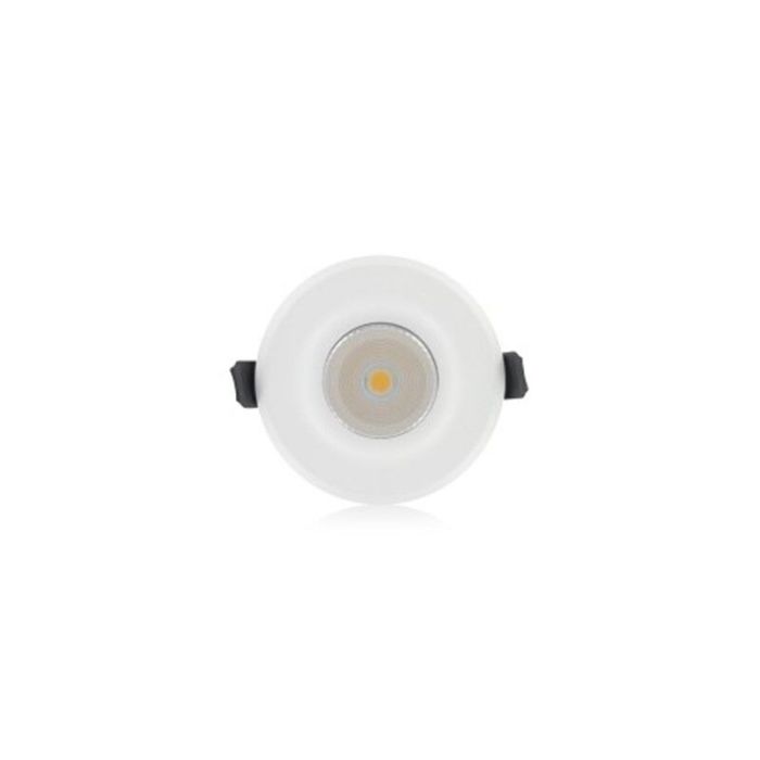 Downlight blanc en verre, Rexe, 6W, 3000K LED, IP65