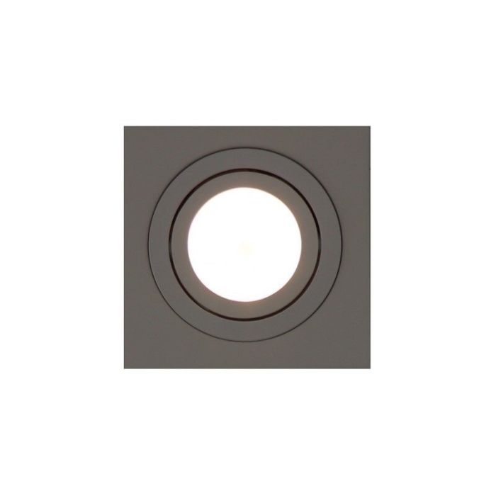 Spot encastré blanc en aluminium, Heido