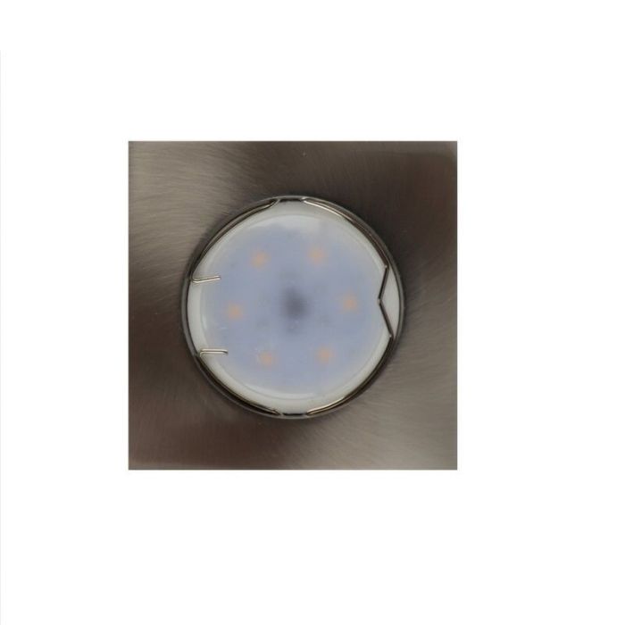 Spot encastré nickel en aluminium, Ravi