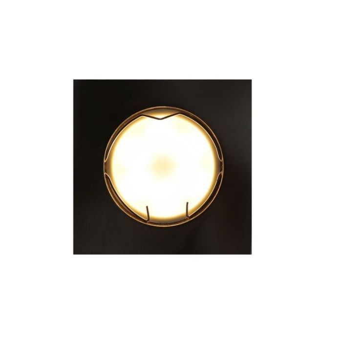 Spot encastré nickel en aluminium, Ravi