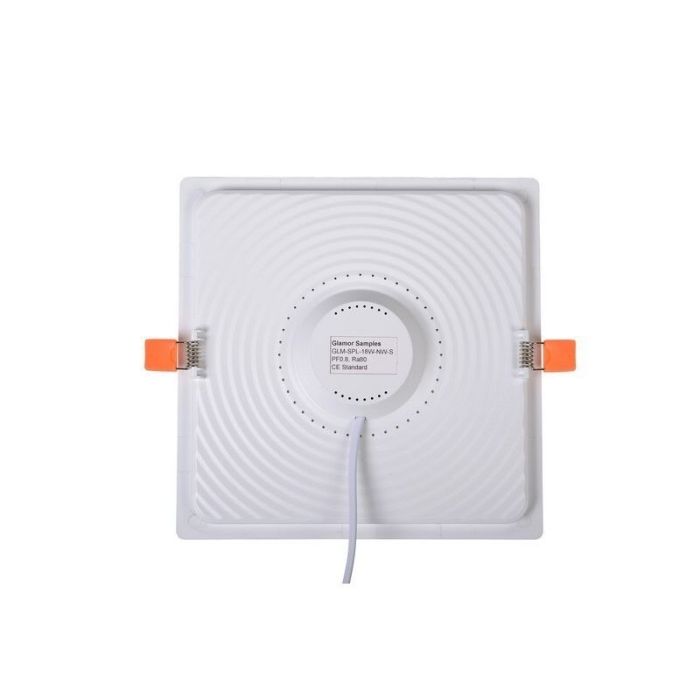 Lampe plafond moderne blanche, Tendo, 18W, 3000K LED