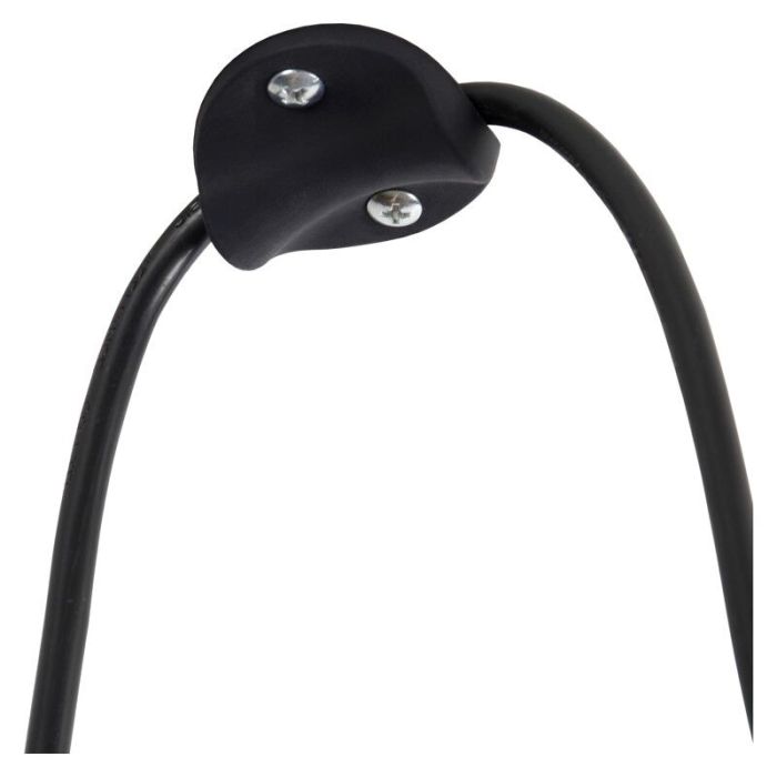 Suspension moderne noire, Fix