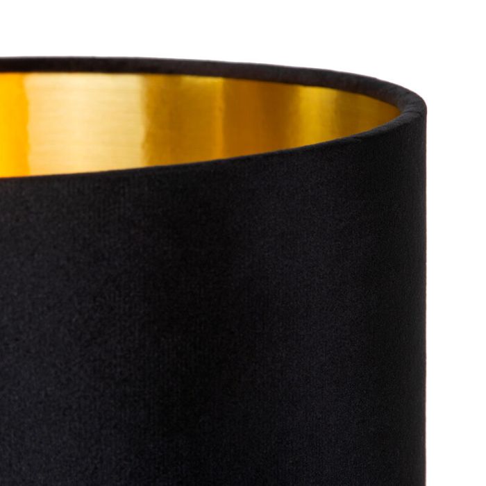 Lampadaire rétro noir, Esterad, avec interrupteur