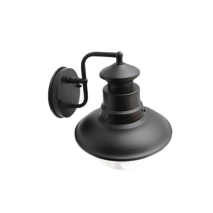 Luminaire extérieur moderne noire, Figo, IP44