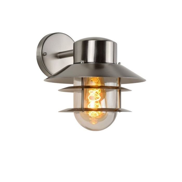 Luminaire extérieur moderne chromée, Zico, IP44