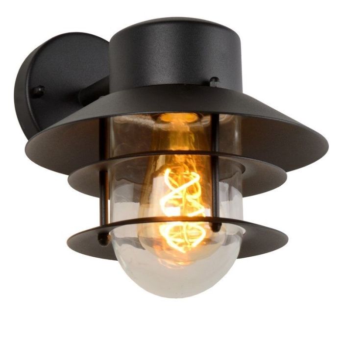 Luminaire extérieur moderne noire, Zico, IP44
