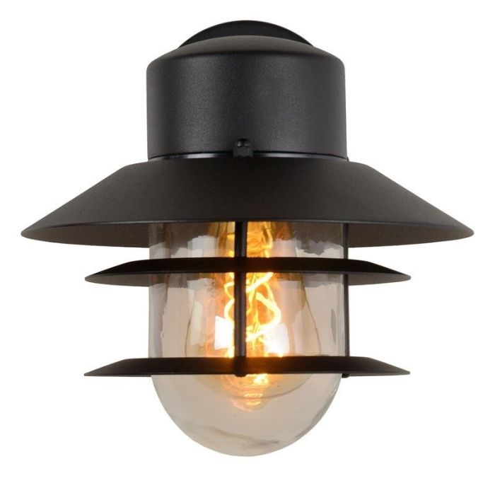 Luminaire extérieur moderne noire, Zico, IP44